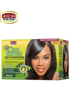 African Pride Olive Miracle No-Lye Kit