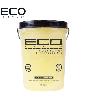 Eco Style Hair Gel Blackseed Castor & Flaxseed Oil 80oz