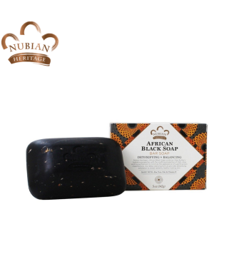 NUBIAN HERITAGE AFRICAN BLACK SOAP 24/12-5oz #623