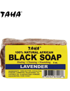 Taha 100% Natural Black Soap 5oz