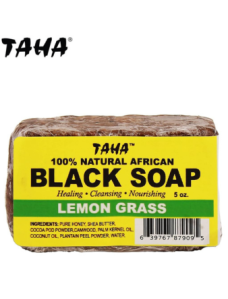 Taha 100% Natural Black Soap 5oz