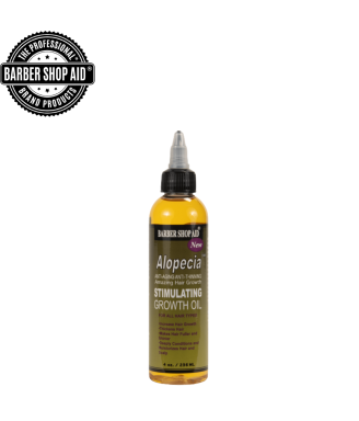 BARBER SHOP AID ALOPECIA HAIR GROWTH OIL 12-4oz