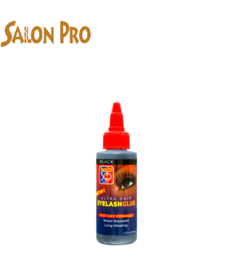 Salon Pro 30Sec Eyelash Adhesive Glue Black 2oz 12CT Box