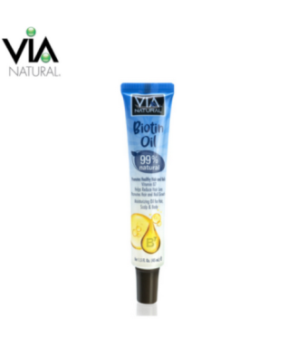 VIA NATURAL TUBE HAIR / BODY OIL 1.5oz 24CT Box